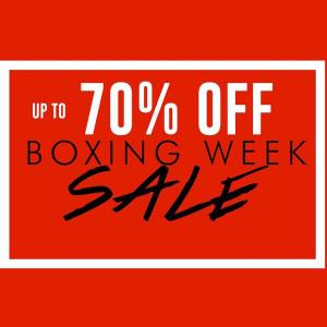 Boxing Week Sale 26th December To 1st January